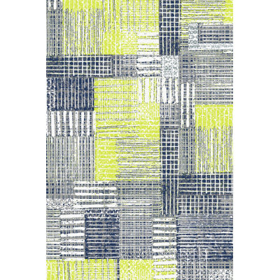 Stylish Woven Carpet (4 x 6 ft), 100% Polyester, 0.4 in Pile Height | Antibacterial, Non-Slip Underside | Machine Washable, 3D Digital Printing | Perfect for Living Room, Bedroom, and Home Decor