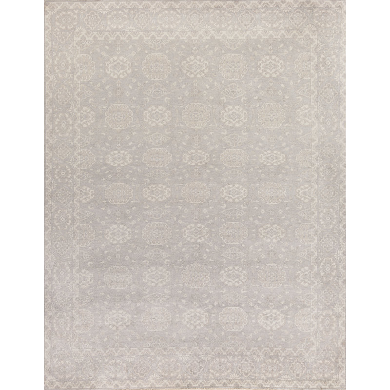 Hand Woven Wool Oriental Area Rug, Rectangle 4' x 6'