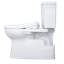 Toilette allongée deux pièces au sol WASHLET 1 GPF (siège de bidet inclus) avec chasse automatique