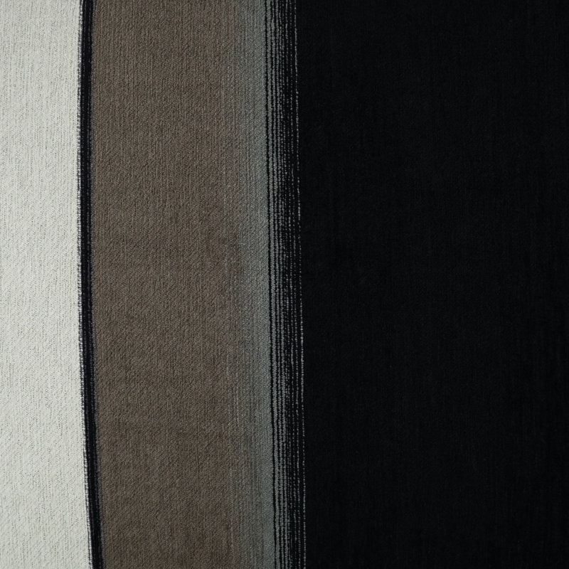 Kamara Pillow Cover & Insert, Ebony, Square 22"