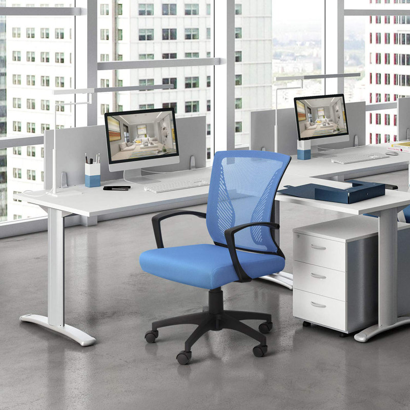 Chair Mesh Task Chair, Blue/Black