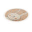 Round Edela Animal Print 133cm X 133cm Area Rug