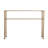 Jaymes Gold Metal And Glass Console Table
