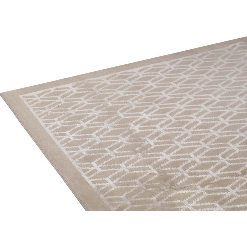 Tapis rectangulaire noué à la main