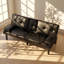 Canapé-lit convertible en PVC l 67 po x P 24 po x H 30 po Avery