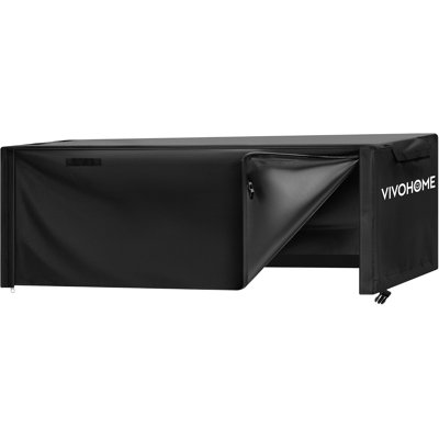 Housse imperméable de 72 po pour support à bûches d'extérieur en tissu Oxford 600D (support non inclus)
