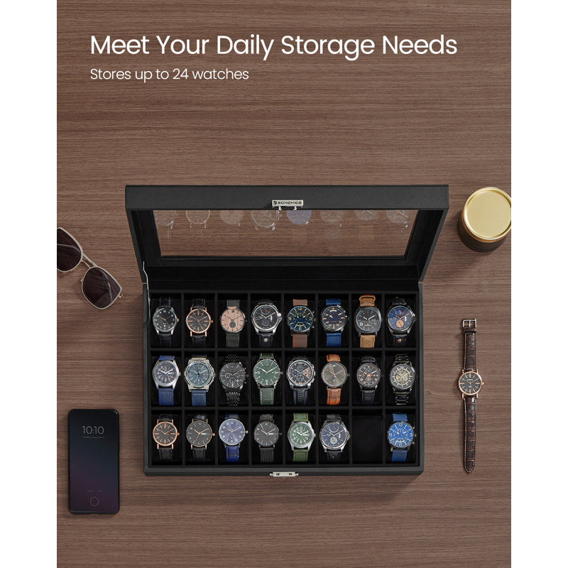 Manufactured Wood Watch Box +