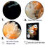 Underwater Vibrant Orange Coral - Reproduction d'art mural plage et océan-95884412-95884417
