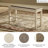 Chailey Polyester Blend Upholstered Bench