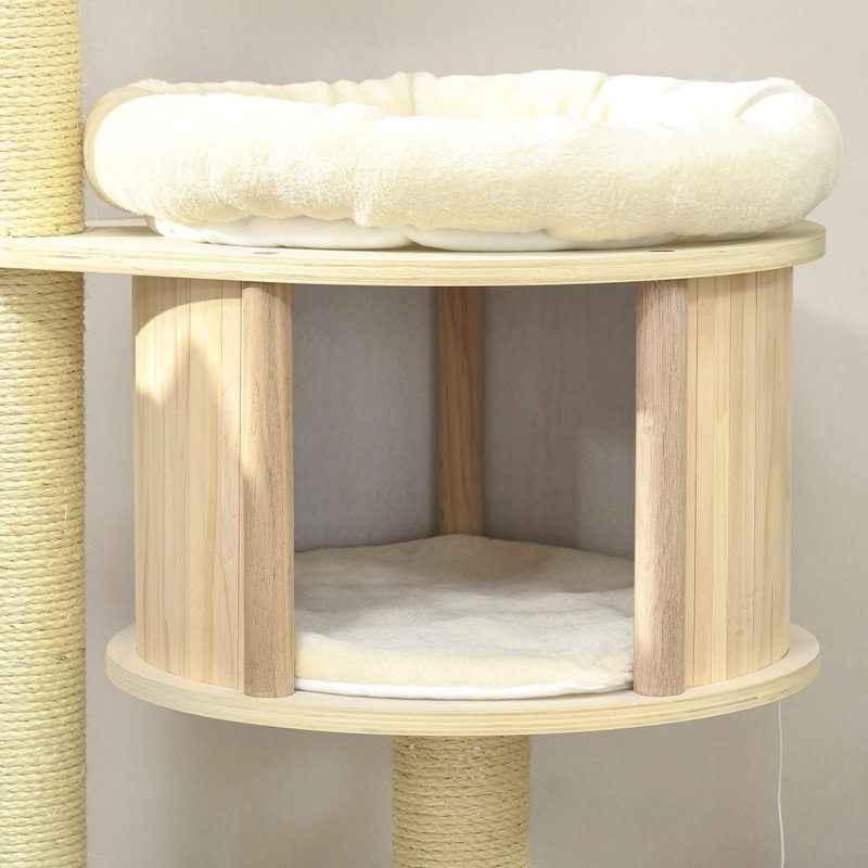 Arbre à chat à 3 niveaux Pawhut