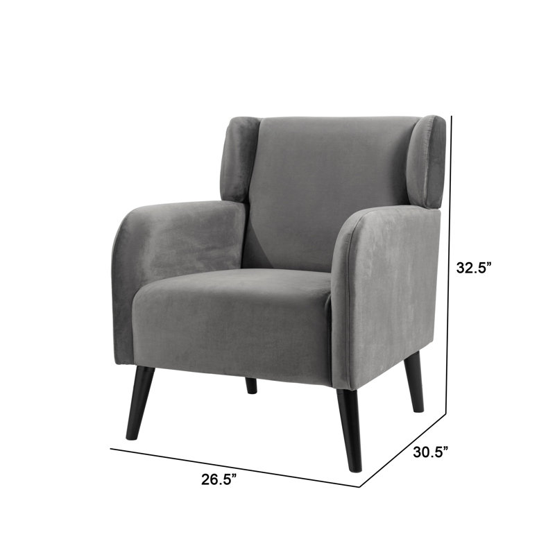 Beedeville 30,7 de large, Tissu gris