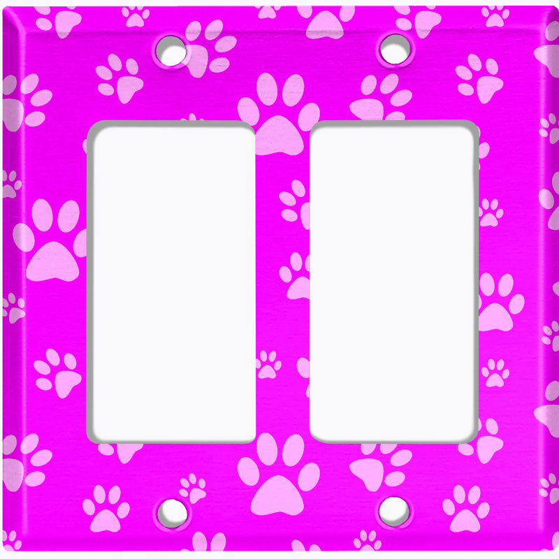2 - Gang Rocker Standard Wall Plate