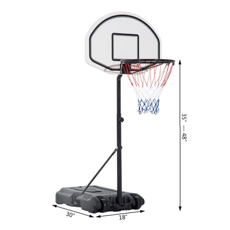 Support de but de basketball pour enfants