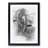 The Feet of a Ballet Dancer in Abstract - Picture Frame Graphic Art Print-55737625-55737623