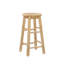 Tabouret de bar / comptoir en bois massif Bernistine-41425135-71099991
