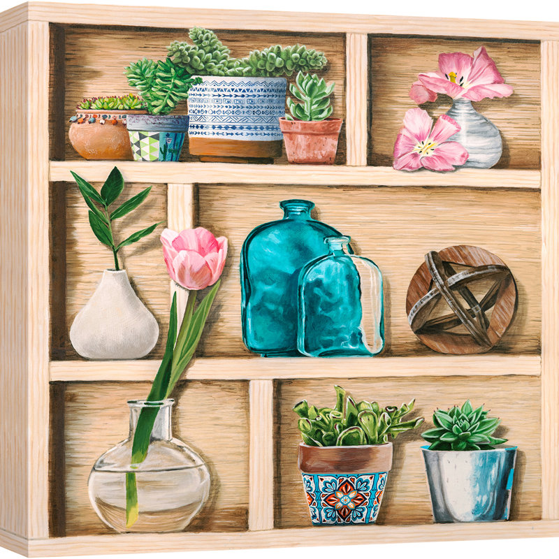 Collection Of Memories II by Elena Dolci - Wrapped Canvas Print, 70cm H x 70cm W x 4cm D