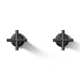 Purist® Deck- or Wall-Mount High-Flow Bath Valve Trim with Cross Handle
