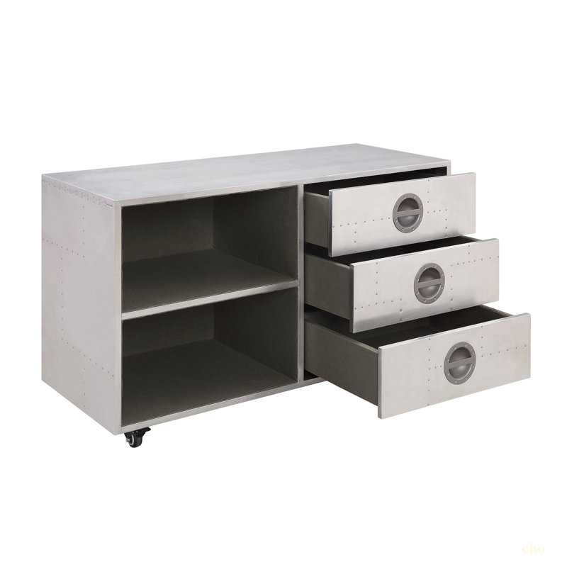 Armoire en aluminium à 3 tiroirs