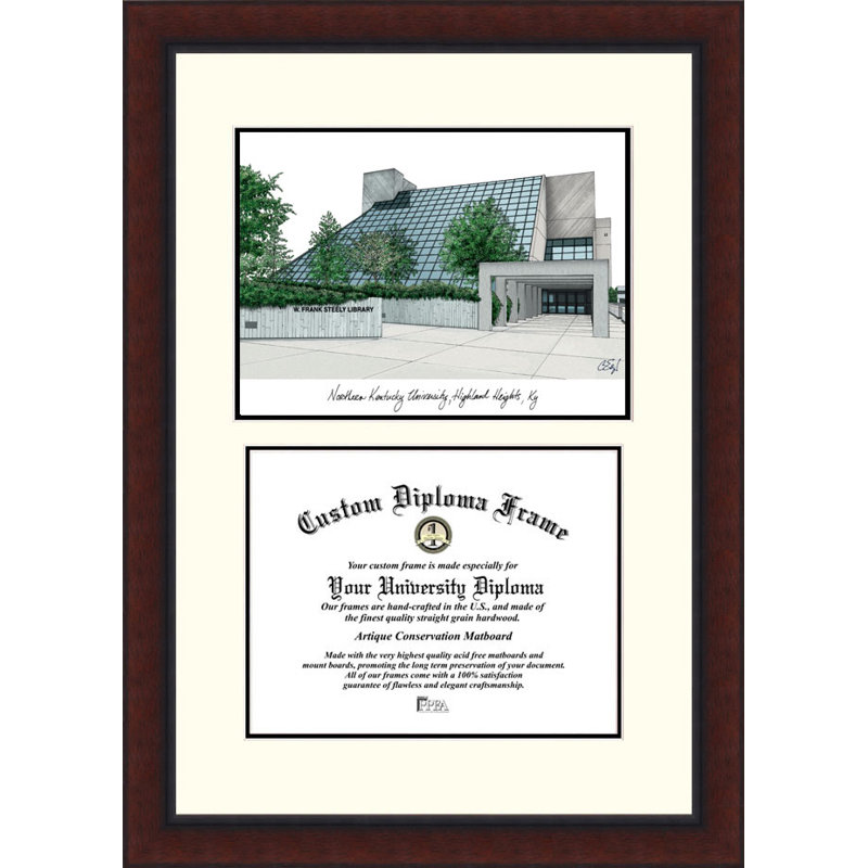 NCAA Northern Kentucky University Legacy Scholar Diploma Frame