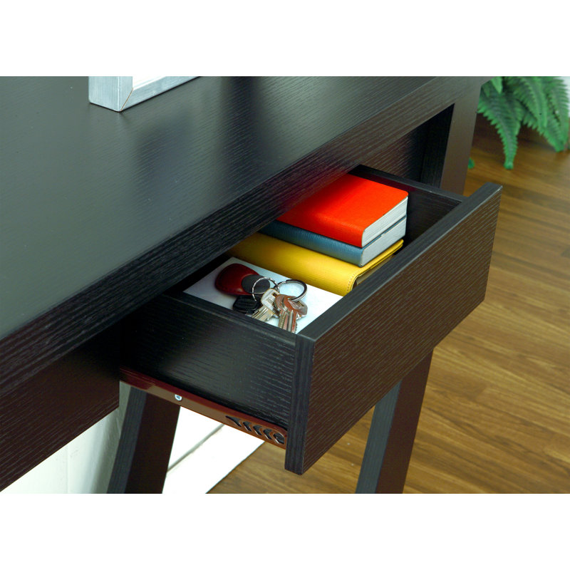 Manorville 91.44cm Console Table, Black
