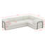 Canapé modulaire en L modulaire en forme de L, siège modulaire rembourré à siège profond-42821085