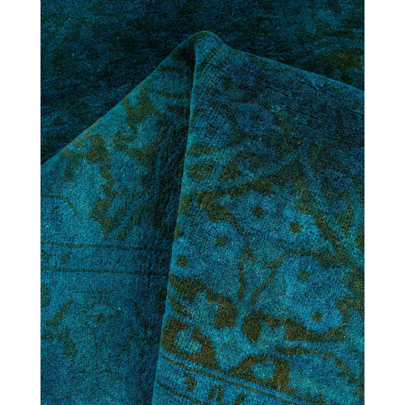 Cloretta One-of-a-Kind 2' 8" X 4' 2" Hand Knotted Area Rug
