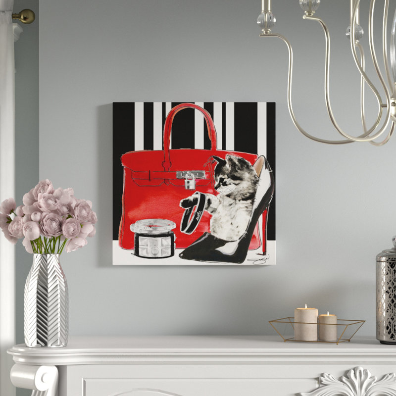 " My Favourite " by BY Jodi, Wrapped Canvas, 18" H x 18" W x 1" D