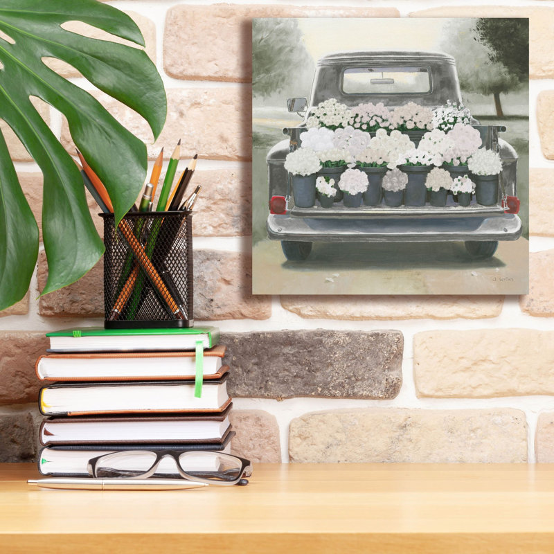  «Beautiful Country 3 Grey White Sq» par James Wiens, art mural sur toile, 12 po x 12 po, H 12 po x l 12 po