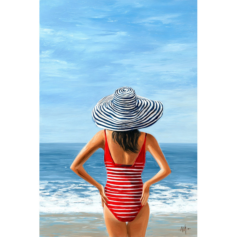 Art mural sur toile Seaside, H 24 po x l 16 po x P 1,5 po