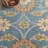 Heritage Handtufted Wool Cotton Floral Rug in Blue/Yellow-93744039