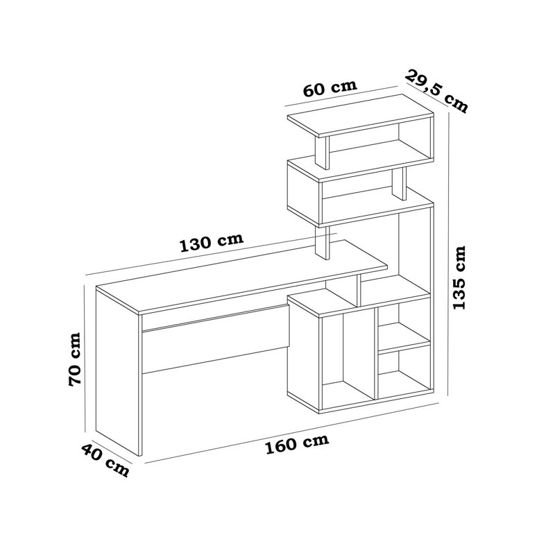 Assaad Computer Desk