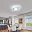 3-Light LED Double Ring Flush Mount Ceiling Light-1639889866