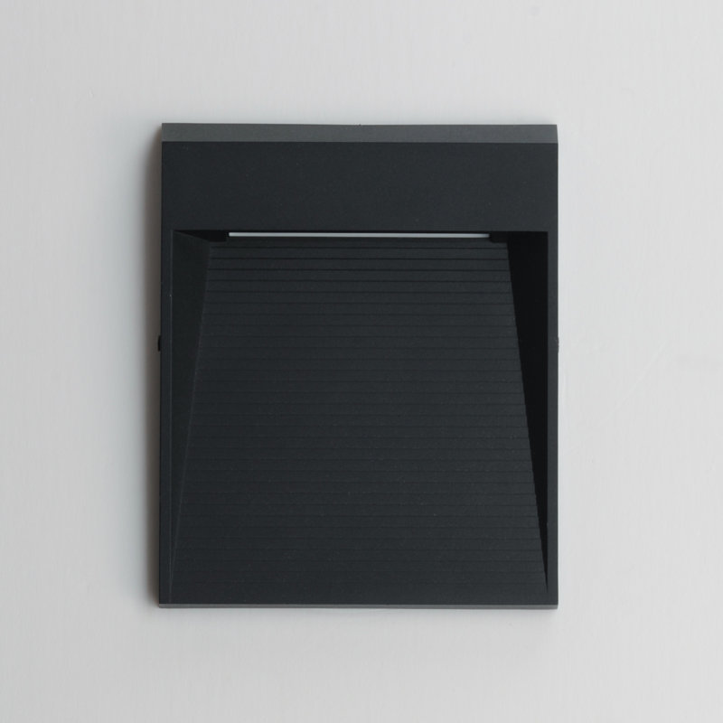 Steps-Outdoor Wall Mount, Black