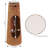 Bachet 50" Rust Patina Finish Steel Wood-Burning Chiminea with Wood Grate