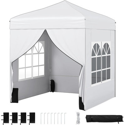 194x194cm Commercial Gazebo Tent with 4 Sidewalls