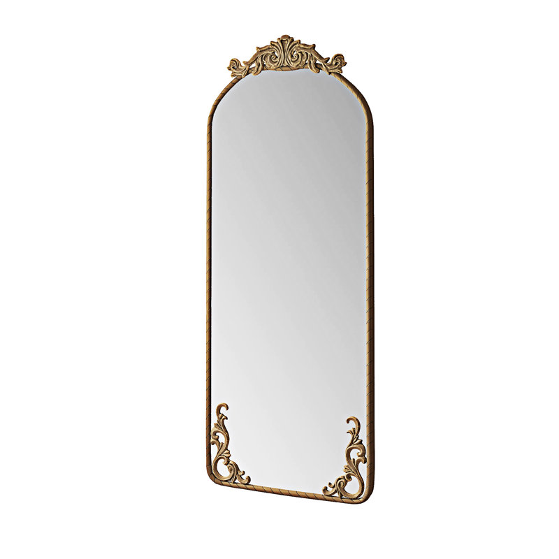 Full Body Mirror Wall Mounted Mirror, Bronze