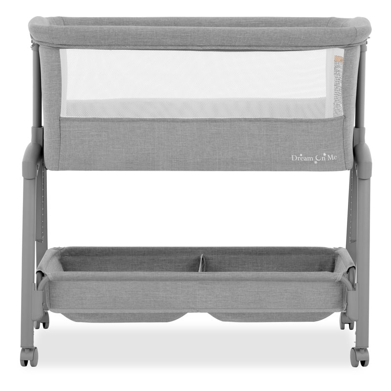  Berceau portable à roulettes Calypso, Gris
