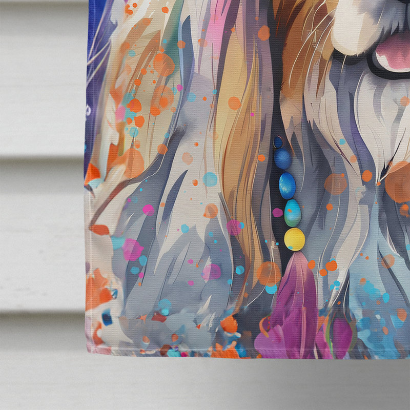 Drapeau de la maison Hippie Dawg, Colley barbu