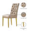 Chaise parsons rembourrée Wilham-21417498