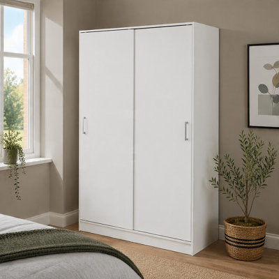 2 Door Manufactured Wood Wardrobe