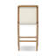 Rafe Upholstered Stool with Solid Wood Frame