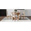 Table de salle à manger extensible 5 pièces avec chaise-223974917-223974918
