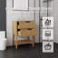 Meuble-lavabo autoportant avec lavabo