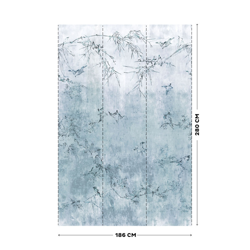 1.86m x 280cm Matt Wallpaper Roll