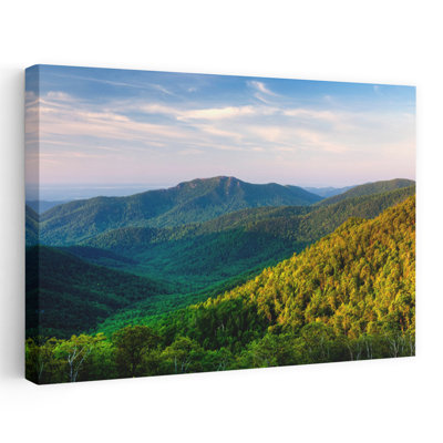 Old Rag Mountain Shenandoah National Park Virginia USA by Chris Murray - Wrapped Canvas Print