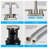Bathroom faucet with 360 degree turn spout-110825934
