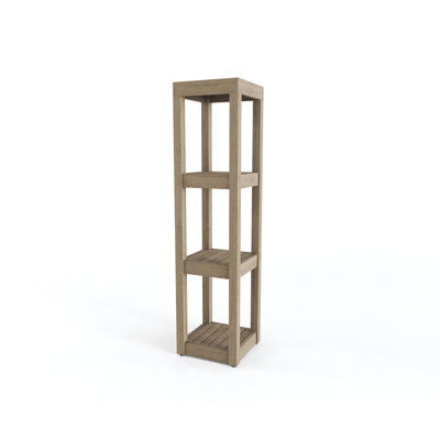 Sula Solid Wood Freestanding Bathroom Shelves