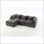 Canapé modulaire 102,3 po 3 places avec repose-pieds Cloud-2045032842