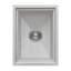 Ruvati 15" L x 20" W Drop-In Kitchen Sink with Accessories