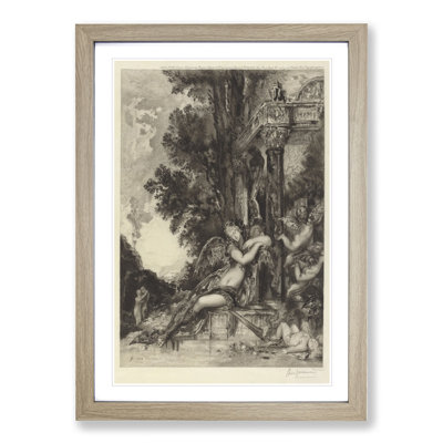 The Goddess Discord by Gustave Moreau - Picture Frame Painting